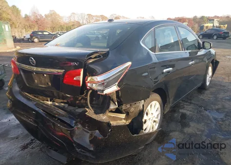 2019 Nissan Sentra Sv from USA, damaged, VIN 3N1AB7AP4KY398361